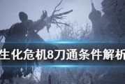 生化危机HD重制版小刀通关奖杯攻略（轻松获取小刀通关奖杯）