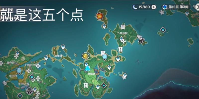原神稻妻观景点都在哪里？如何找到所有观景点的位置分布？