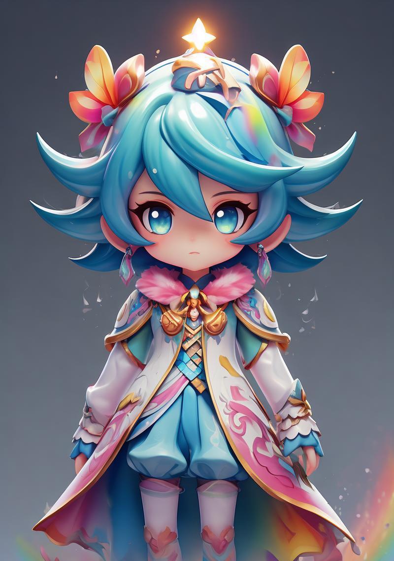 原神中如何制作彩虹效果？