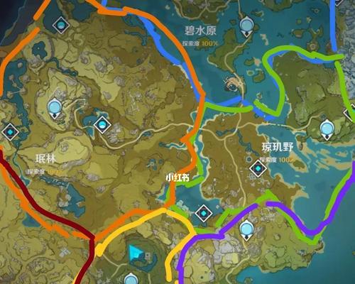 原神璃月地区隐藏点在哪里？
