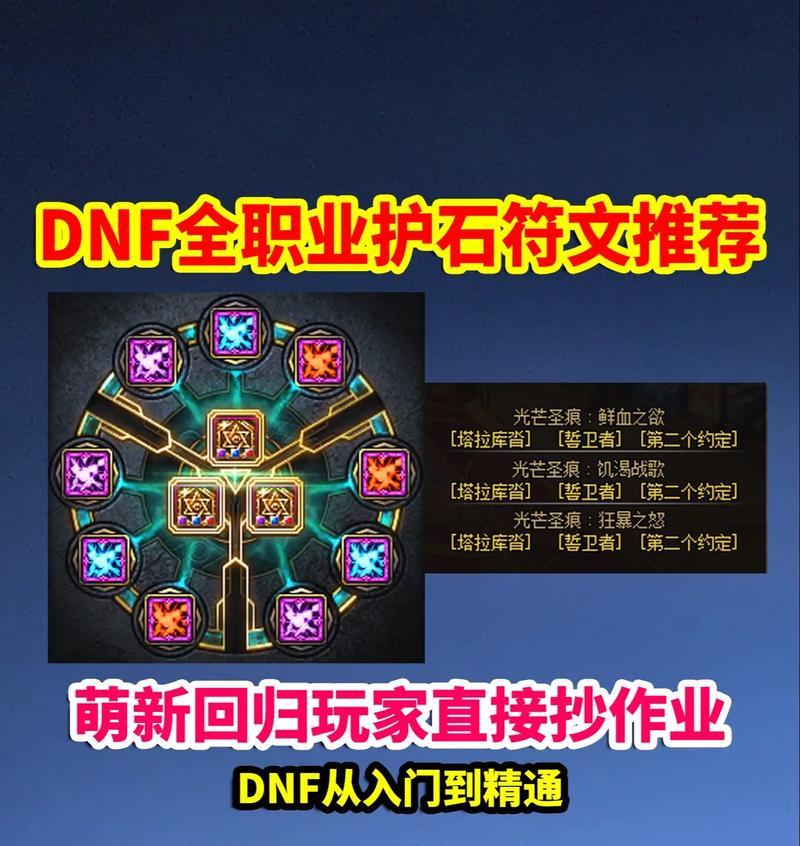 DNF鹦鹉职业推荐携带哪些护石？