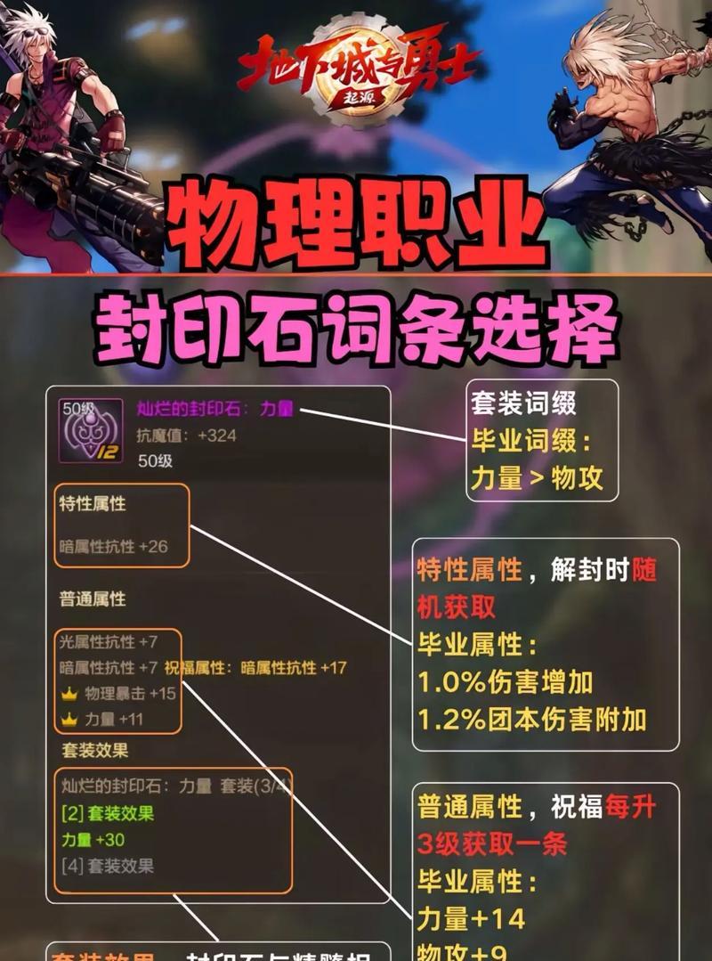 DNF鹦鹉职业推荐携带哪些护石？