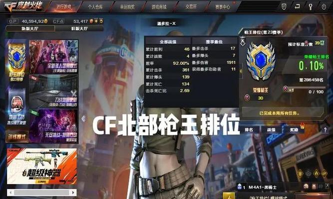 CF枪王之巅需要达到什么水平？如何快速提升至枪王之巅？