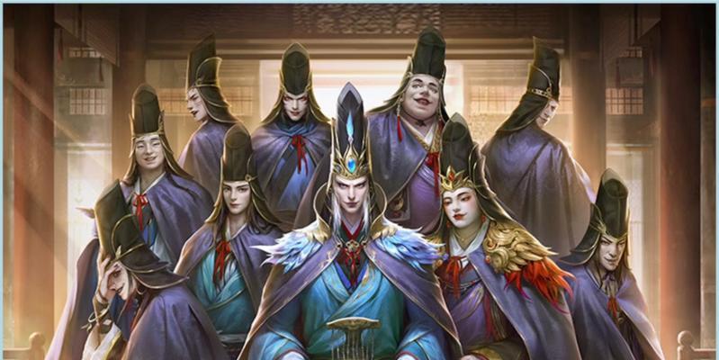 三国杀十常侍的封面设计有何特色？