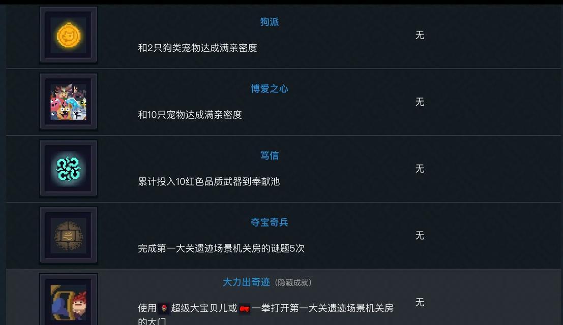 元气骑士因子因子合成表解析（探索元气骑士游戏中的因子因子合成玩法）