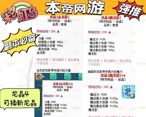 彩虹岛初级副本进入方法是什么？