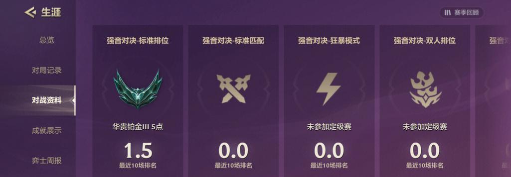 和平精英铂金段位的下一个是什么（解析和平精英排位系统的段位晋升规则）